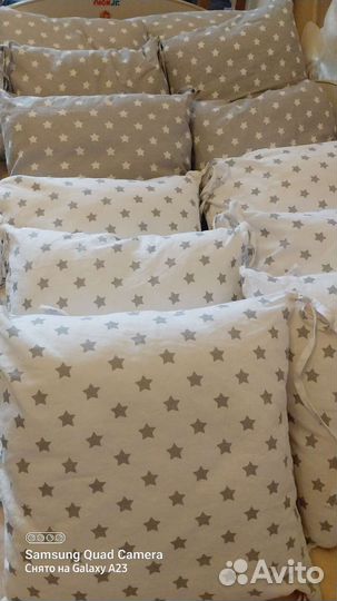 Подушки в детскую кроватку