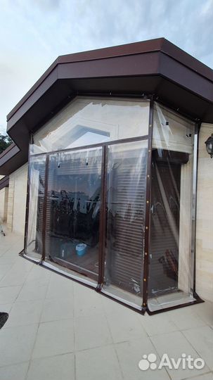 Мягкие окна для терассы