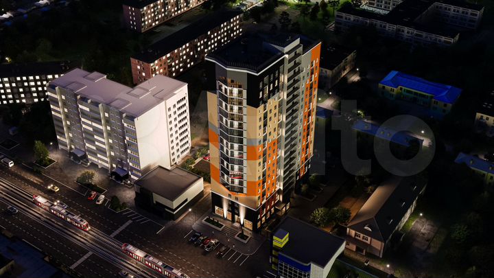 2-к. квартира, 48,7 м², 7/20 эт.