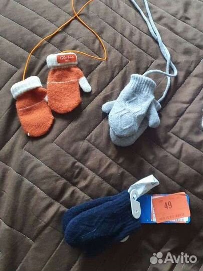 Варежки детские (от 6 месяцев до 1,5 лет)