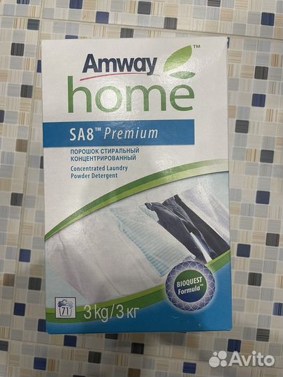 Amway Стиральный порошок 3кг sa8 амвэй амвей