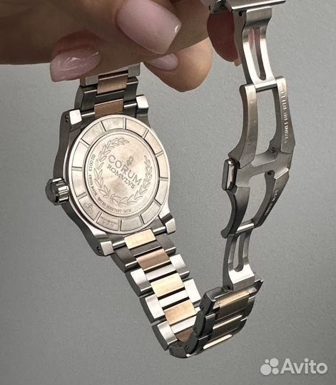 Часы Золото Сталь Corum