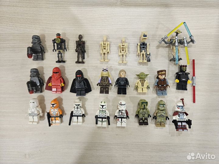Lego Star Wars минифигурки 23 шт