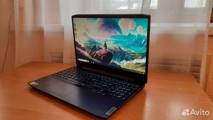 Мощный игровой ноутбук Lenovo gaming gtx1650