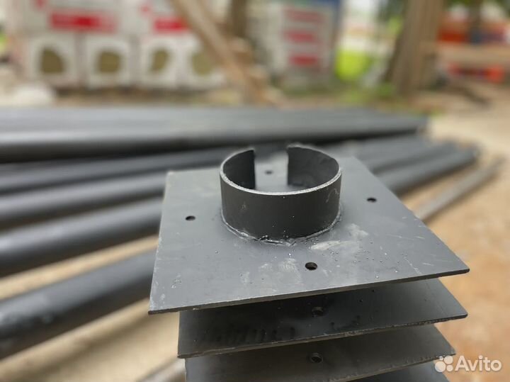 Винтовые сваи кованные