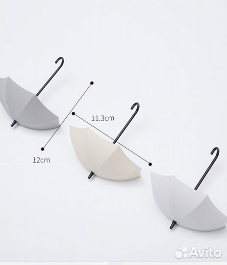 Крючки декоративные зонтики