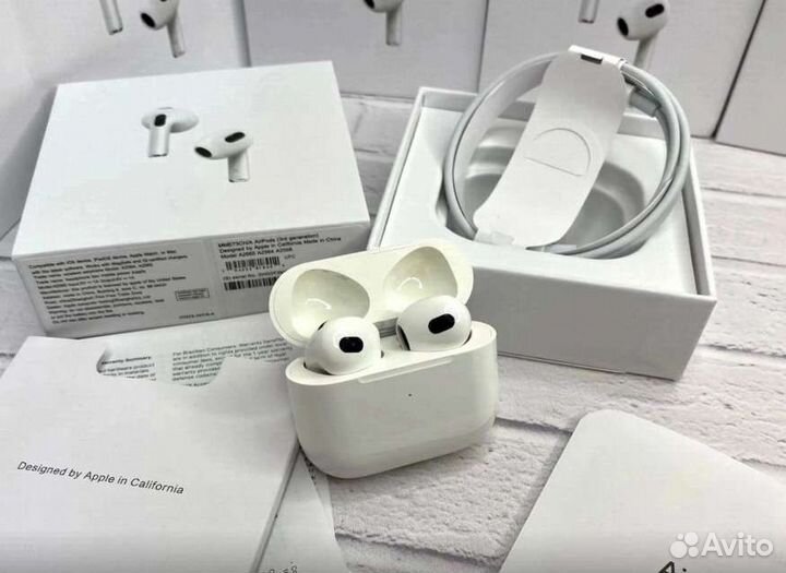 Аirpods 3 Pemium и Lux, чехол в подарок