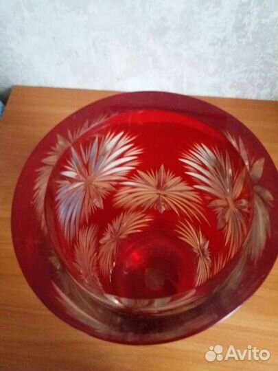 Ваза цветное стекло