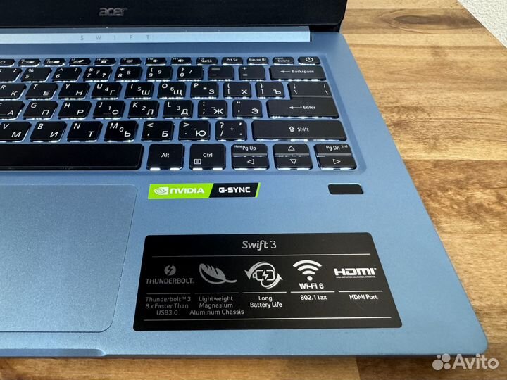 Мега ультрабук Acer i5-1035G1 8Gb MX350 SSD512 iPS