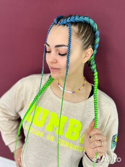 Косы Брейды Афролоконы Афрохвост Зизи