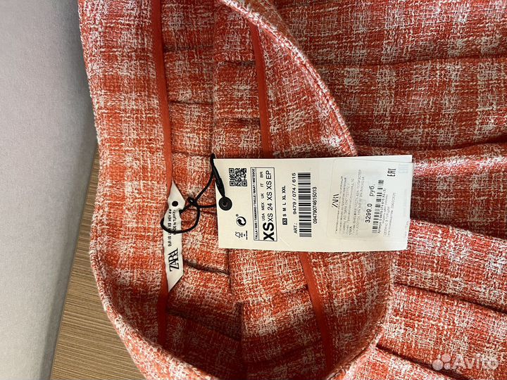 Юбка zara новая мини