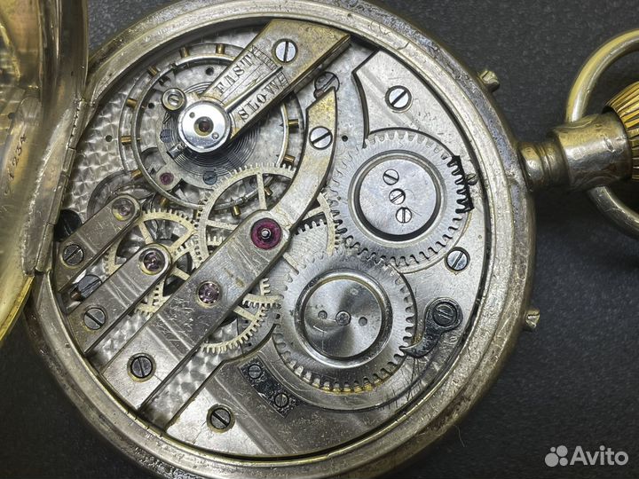 Старинные карманные часы Spiral Breguet Geneve