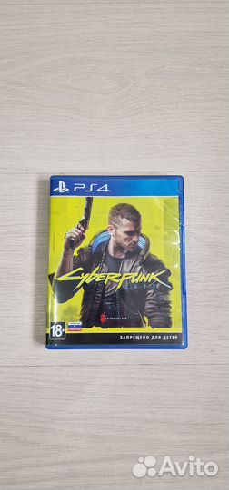 Cyberpunk 2077 PS4 диск