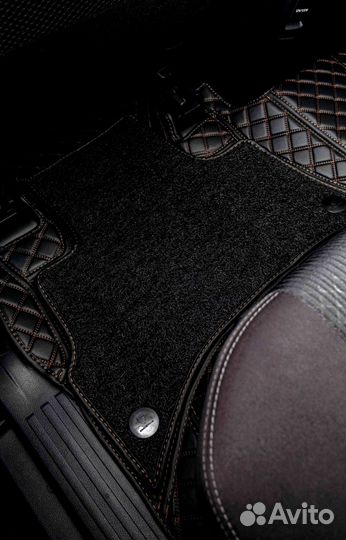 Коврики в салон на Toyota Prado 150 2021г