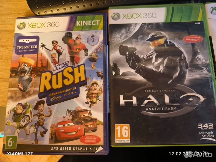 Диски на Xbox 360