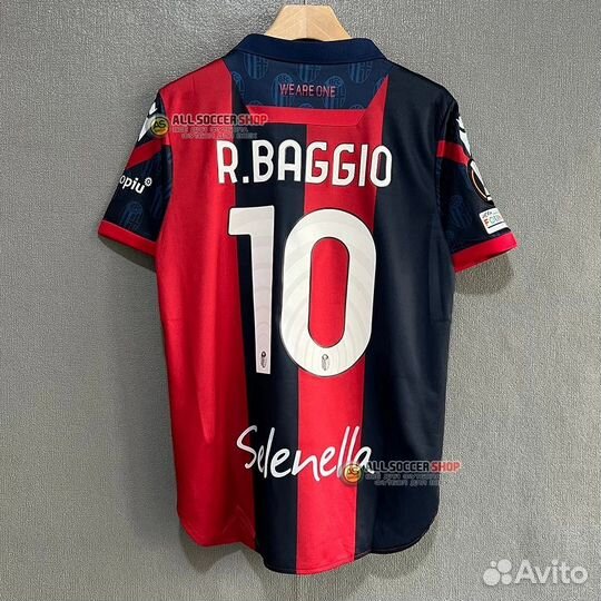 Футболка Bologna R.Baggio 10 Macron