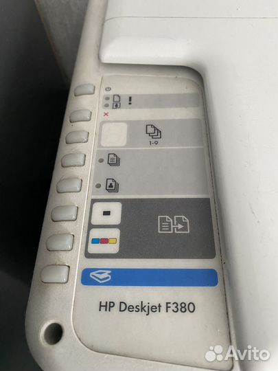 Принтер сканер,мфу струйный HP Deskjet F380