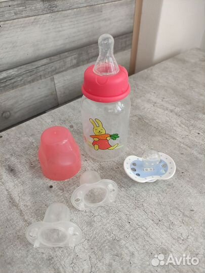 Бутылочка и соска новая