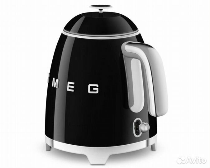 Чайник электрический smeg KLF05bleu чёрный