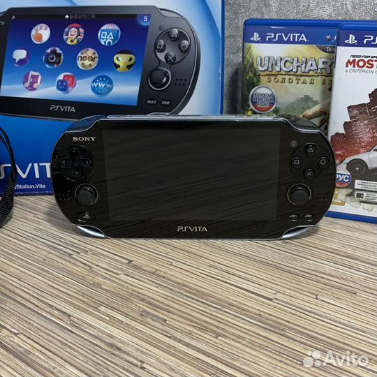 Sony PS Vita Fat Wifi 128Gb + 4000Игр Прошита