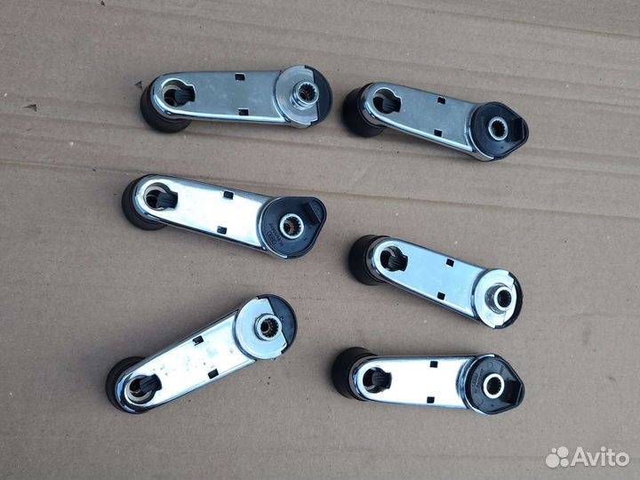 Ручка стеклоподъемника Хром Audi 80 90 100 B3 B4