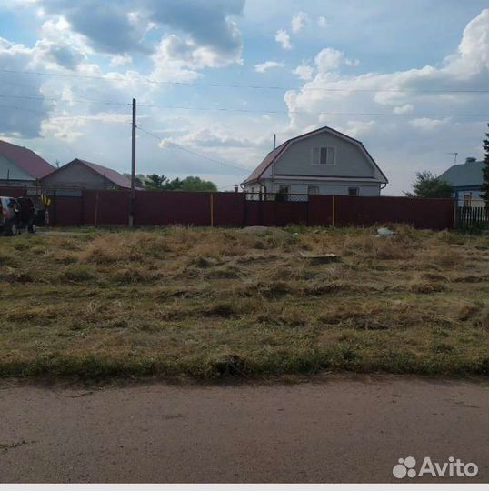 Покос травы триммером