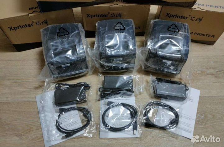 Термопринтер Xprinter XP-365B Этикетки