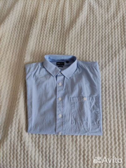 Рубашка школьная 158для мальчика