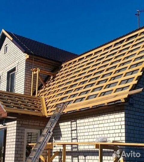 Ремонт крыши, Кровельные работы, Монтаж кровли