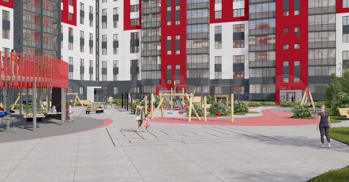 Квартира-студия, 40,1 м², 4/11 эт.