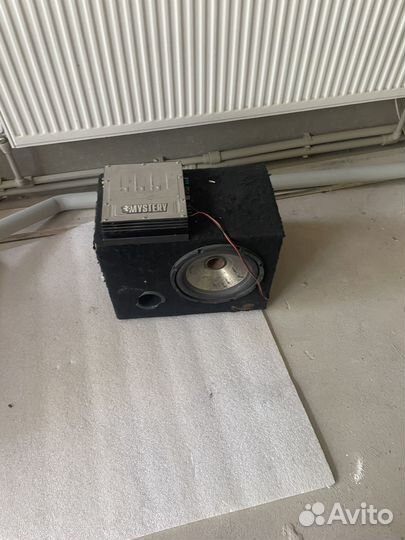 Сабвуфер и усилитель