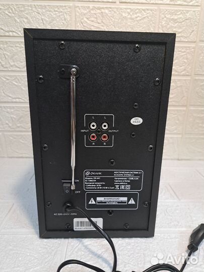 Акустическая система Оклик OK-441 (нерабочая)