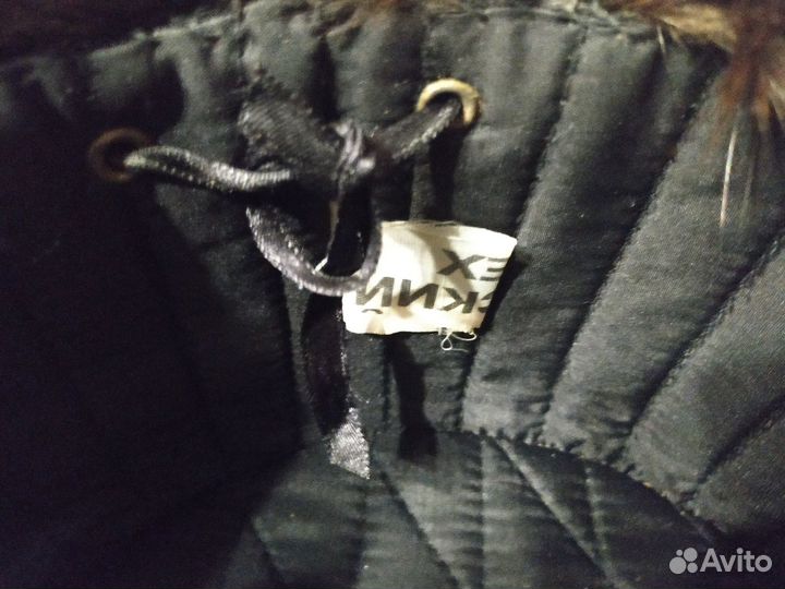 Норковая шапка- ушанка мужская