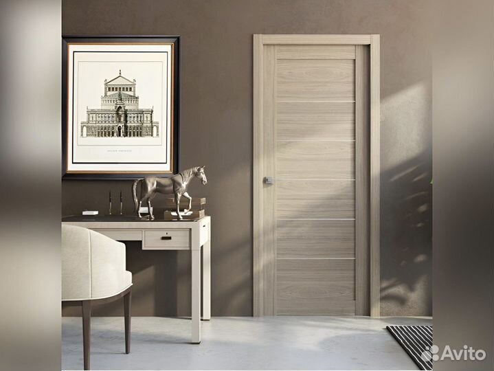 Межкомнатные двери с частичным остеклением