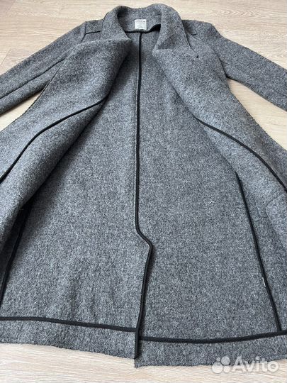 Пальто zara шерсть размер S