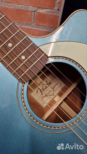 Гитара Fender sonoran SCE lake placid blue