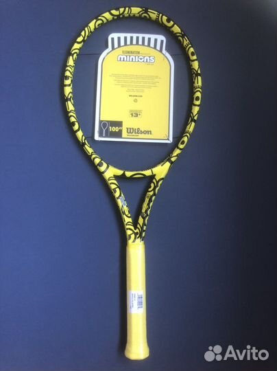 Теннисная ракетка Wilson Minions Ultra 100 Tour