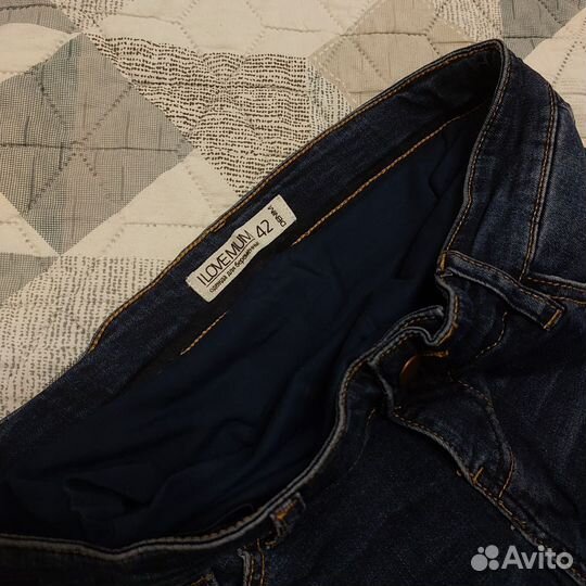 Джинсы для беременных i love mum 42