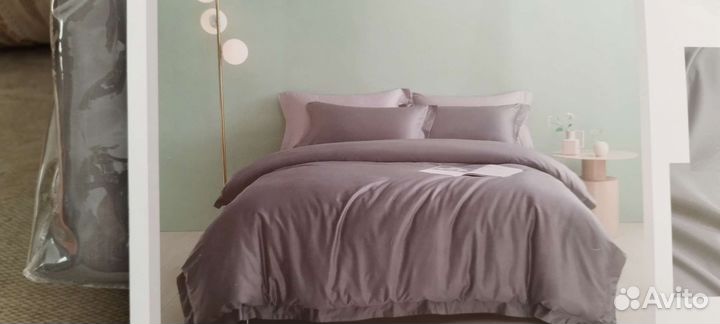 Постельное белье сатин евро