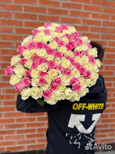 101 роза оптом