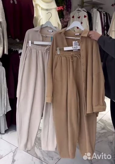 Костюм двойка (спандекс, велюр) 44-54р