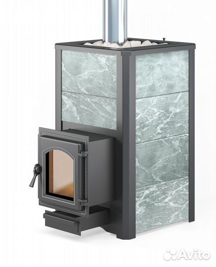 Печь везувий Легенда 28 (270) талькохлорит 400*200