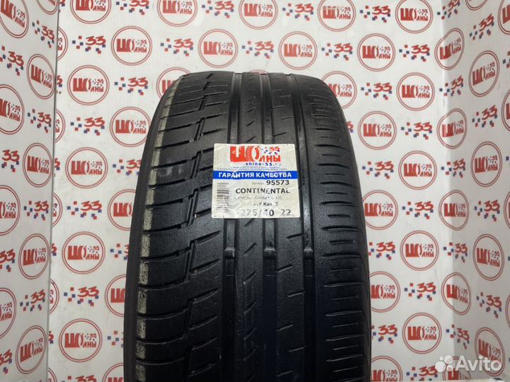 Continental PremiumContact 6 SSR 275/40 R22