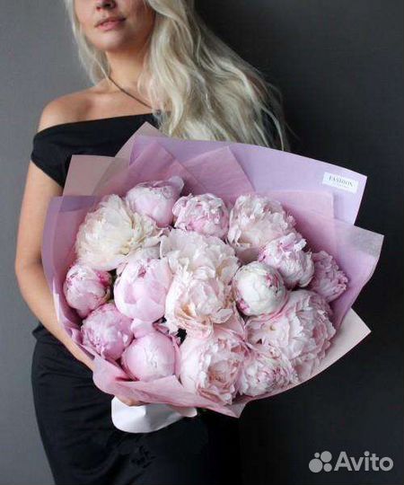 Пионы букет пионов доставка розовые