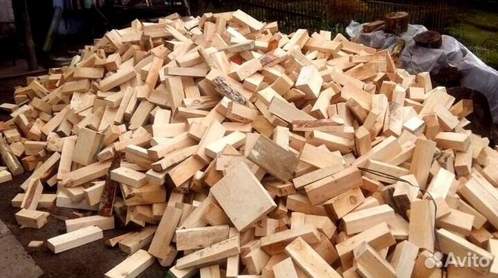 Дрова чурками