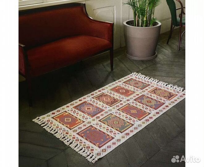 Грузинский ковер (не килим)с нац.орнаментами.Новые