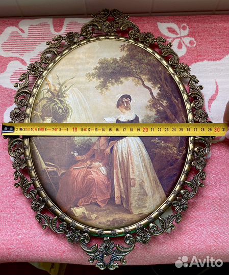 Большая картина шелкография 30х40 см