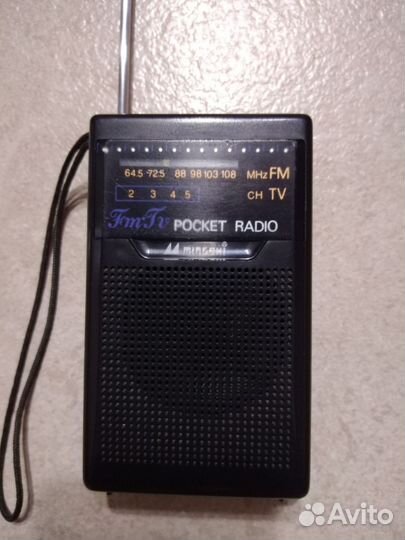 Радиоприемник портативный FM+TV