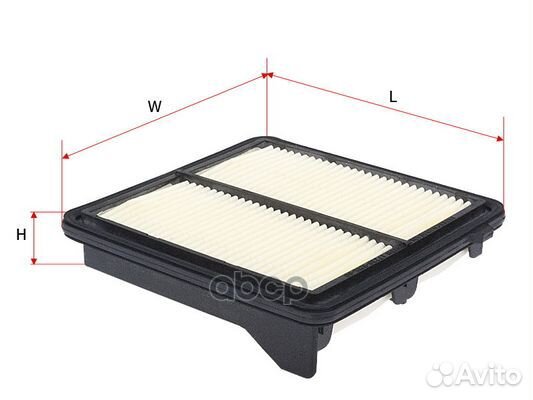 Фильтр воздушный honda civic 06- 1.3