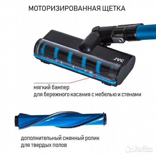 Пылесос вертикальный JVC VS130